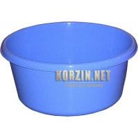 Таз пласт. круглый 14л цветной, артикул 6048