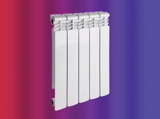 Радиатор биметаллический AQUAPROM 500*80*8сек., артикул 532060