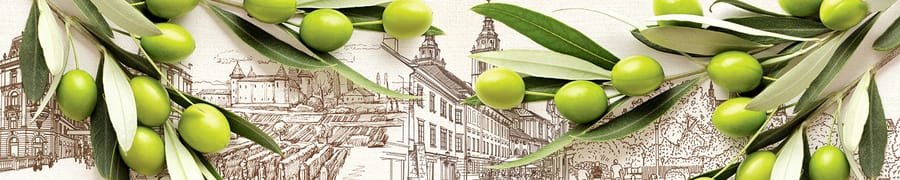 Фартук для кухни Итальянская олива (3000*600*1,5мм) матовая, артикул УТ000093076