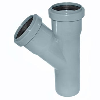 Тройник ПП 50 х 50/45гр., артикул 174