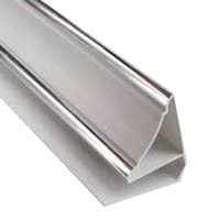 Угол ПВХ плинтус потолочный 8-10мм (3м) Белый, артикул УТ000088894