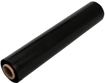 Пленка пэт 150 мк 1,5мх100м (300 м2) черная рукав, артикул 000001853
