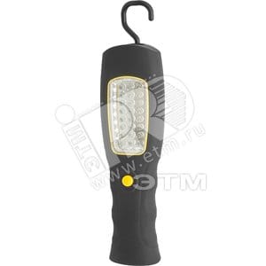 Фонарь светодиодный NPT-W01-3AAA  24+1LED пластик+резина, артикул УТ000090474