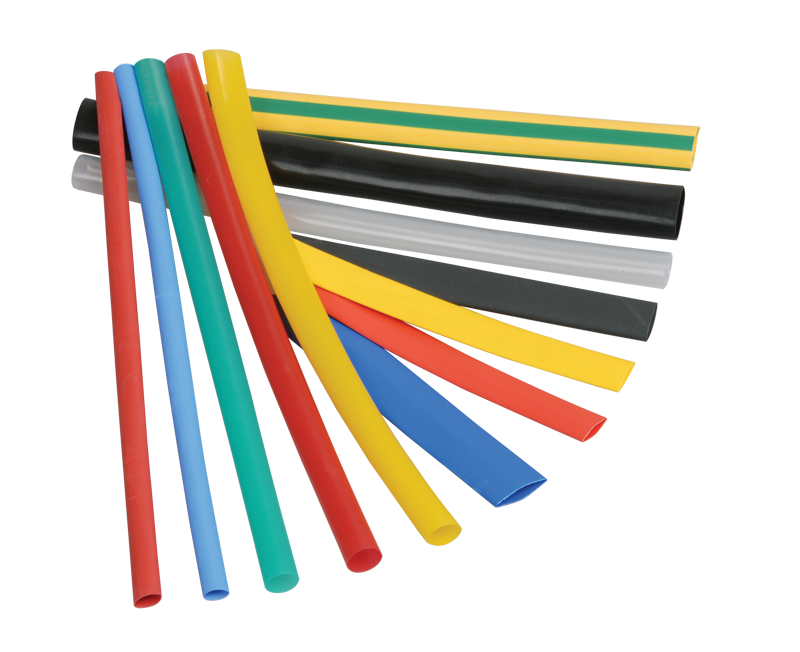 Набор термоусадочных трубок 8/4 (7цв*3шт) 10см, артикул 17779/71119