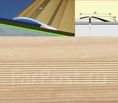 Кант полукруглый 40мм 0,9  береза, артикул 00-00001108