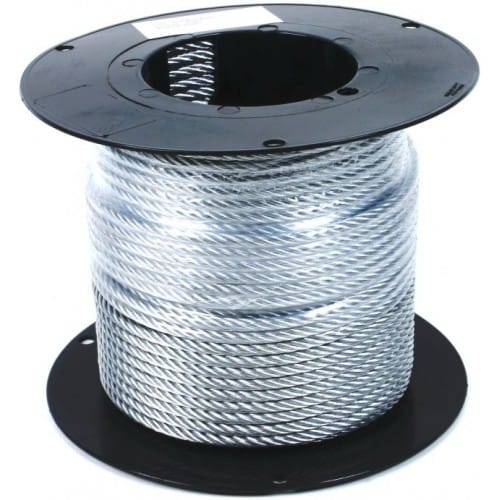 Трос для растяжки 6 мм (100 м +/- 3%)ф, артикул T-6/100