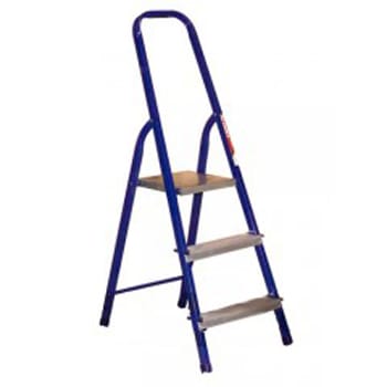 Стремянка стальная 3 ступени (высота 60см, вес 3,8кг), артикул С8303