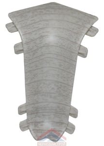 092 Угол для плинтуса  56  Дуб Серый  Внутренний  Salag (2 комп во флоупак), артикул УТ000055248