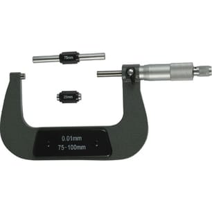 Микрометр механический, 75-100 мм, MATRIX, артикул УТ000060201