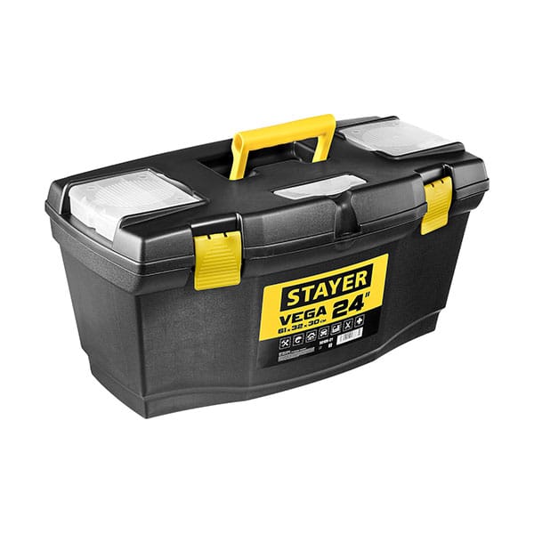 Ящик для инструмента  "VEGA-24", пластиковый, STAYER, артикул 38105-21_z03