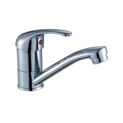 Смеситель MIXXUS ELVIS 014 WHITE д/кухни гайка, артикул 48096