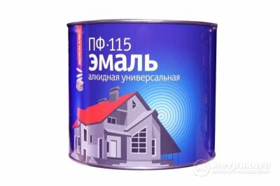 Эмаль ПФ-115 универсальная красная Эконом 1,8 кг ГОСТ, артикул УТ000044578