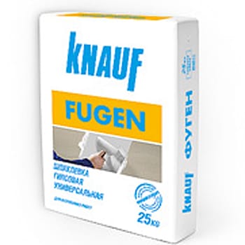 Шпаклевка KNAUF Фуген гипсовая 25кг (40), артикул 170091