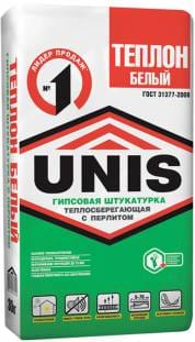Штукатурка ЮНИС Теплон гипсовая белая 15кг (80), артикул 000000648