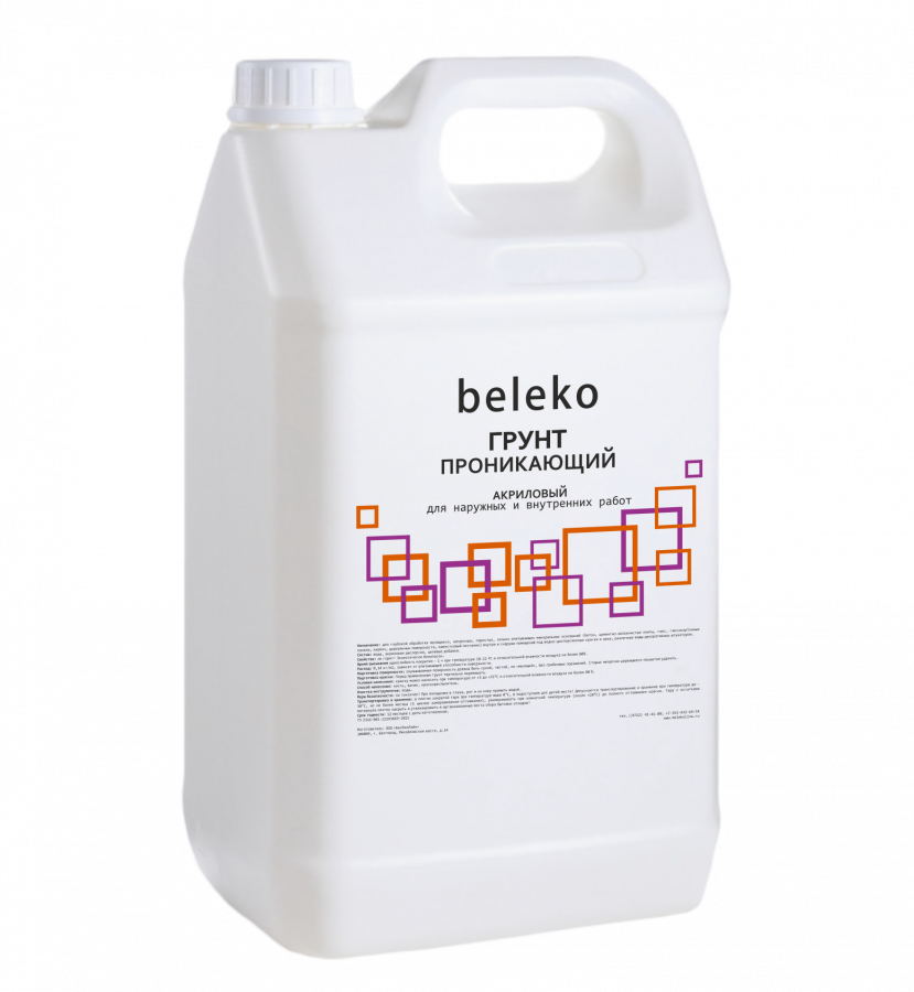 Грунт BelEko проникающий 10кг, артикул УТ000094138