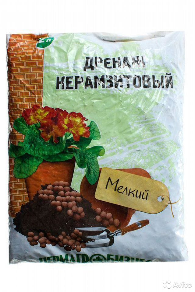 Дренаж керамзитовый 2 л мелкий 5-10 мм (Пермь), артикул УТ000086666