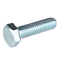 Болт М10х80 с ш/гр головкой, оцинк. DIN 933 (25ф), поштучно пр. 5,8, артикул DIN933/5.8-10х80-25