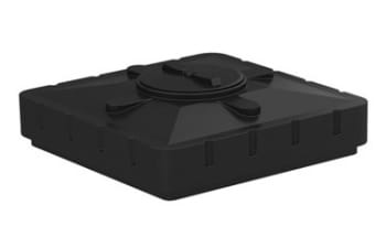 Бак д/душа 240л (черный) 950*950*440мм Aquatech, артикул УТ000048196