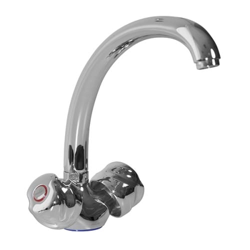 Смеситель для ванны и умывальника 1/2 кер MIXLINE ML01-03, артикул УТ000047288