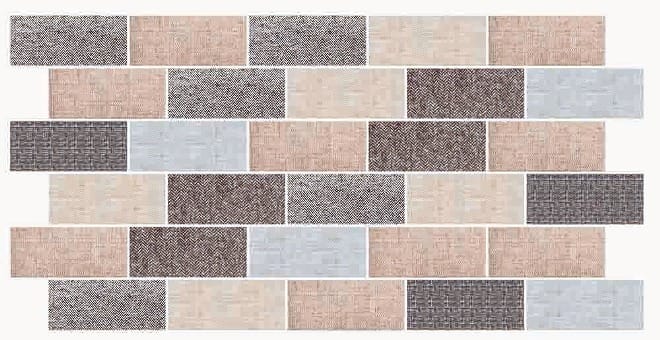 Панель ПВХ  Миткаль (960*485мм), артикул УТ000095280