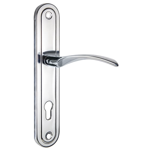 Ручка на планке HANDLE90.CRONA.04-85 (P90 8504 CRONA) CP хром (PUNTO), артикул 41979