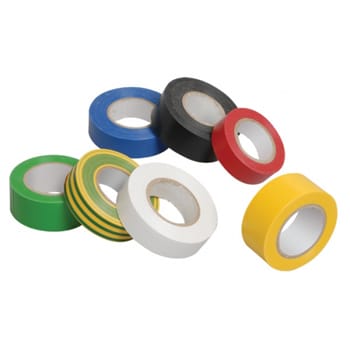 Изолента ПВХ желтая 19мм*20м, артикул 9367