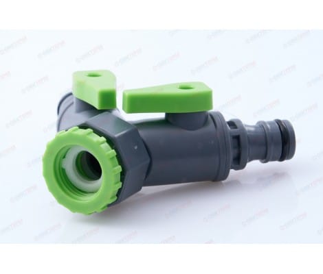 Полив Адаптер-тройник 1/2 ВР с 2-мя кранами и переходом на 3/4 ВР PLAMIX PL-456А, артикул 41996