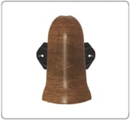 УГОЛ для плинтуса 70мм " Деконика" Дуб Орех/соединительный 291, артикул УТ000032989