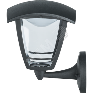 Светильник светодиодный ДБУ-8Вт вверх 4000К IP44 черный, артикул УТ000090660