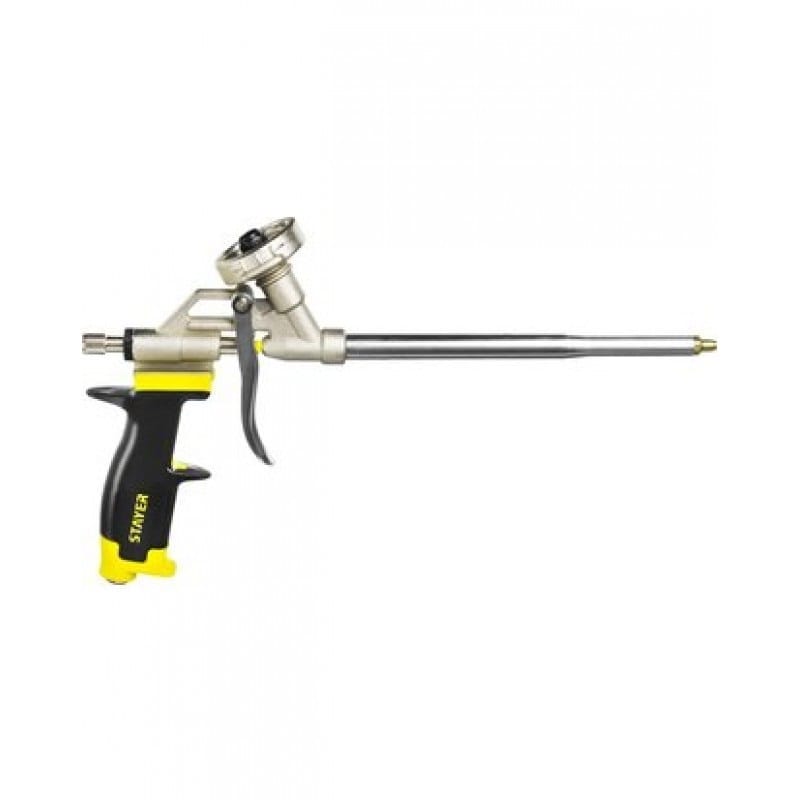 Пистолет для монтажной пены. металлический корпус STAYER "PROFESSION  " ProGun", артикул 06861_z01