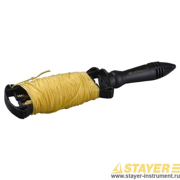 Шнур  100м STAYER для строительных работ на катушке, артикул 2-06411-100