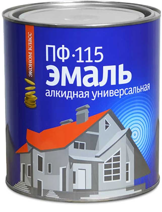 Эмаль алкидная ПФ-115 голубая универсальная1,8кг, артикул УТ000092956