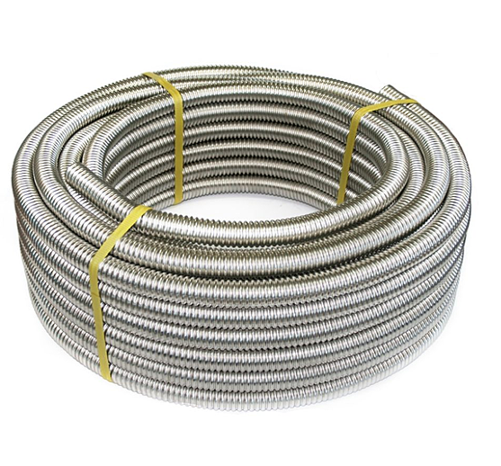 Труба гофрированная нерж. сталь отожженная 25А TIM (30м), артикул 54658