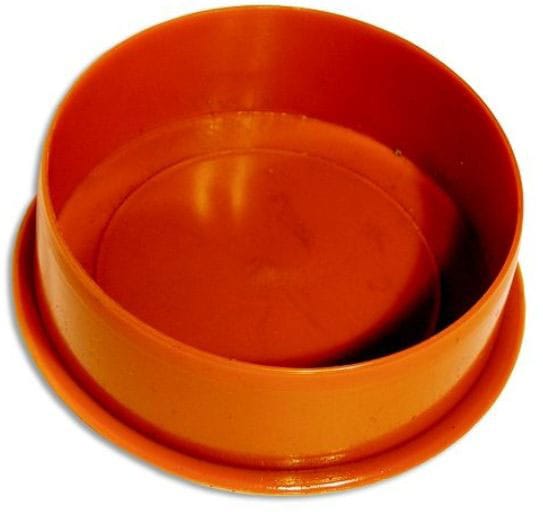 Заглушка наружная (рыжая) 160, артикул 17933