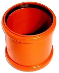 Муфта ремонтная наружная (рыжая) 160, артикул 18105