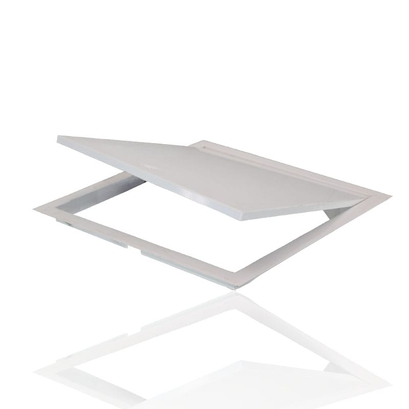 Люк-дверца ревизионный 340х440 , фланец 400х500 , стальной с ручкой в гофроупаковке, артикул ЛТ4050М