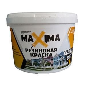 Краска резиновая MAXIMA № 100 (Лебедь), 2,5кг, артикул УТ000048795