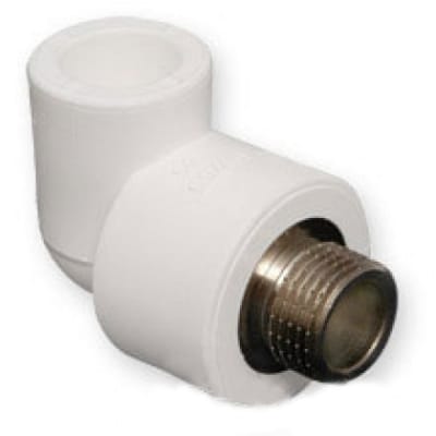 Уголок PPR комб наруж 32 х 3/4" серый, артикул УТ000035292