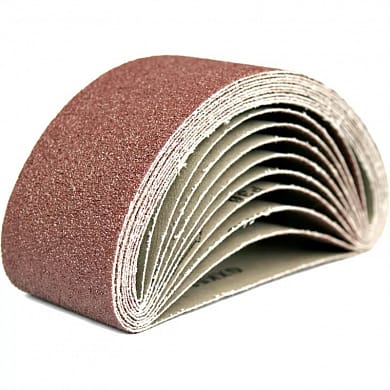 Лента Bohrer абразивная бесконечная 75 x 533 мм  Р80 (прокаленный оксид алюминия) (250/10), артикул 53153308