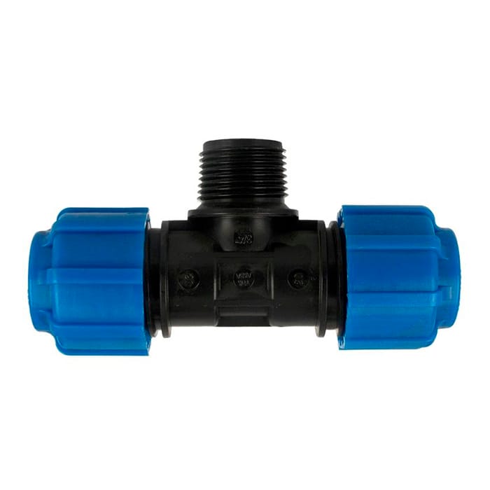 ПЭ Тройник с наруж.резьб.20-3/4" ПЭ, артикул УТ000080030